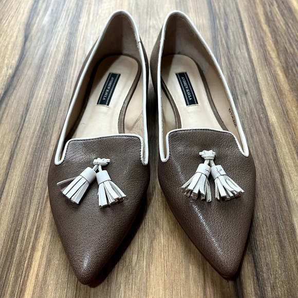 Andrew Kayla Shoes - Andrew Kayla 'Lili' Tassled Flats Size 36 EU / Size 6 US